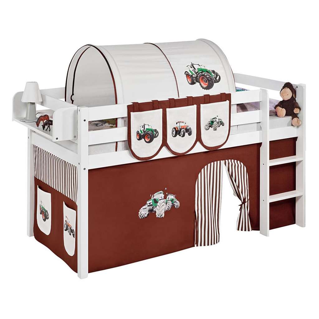 home24 Spielbett JELLE Trecker Braun