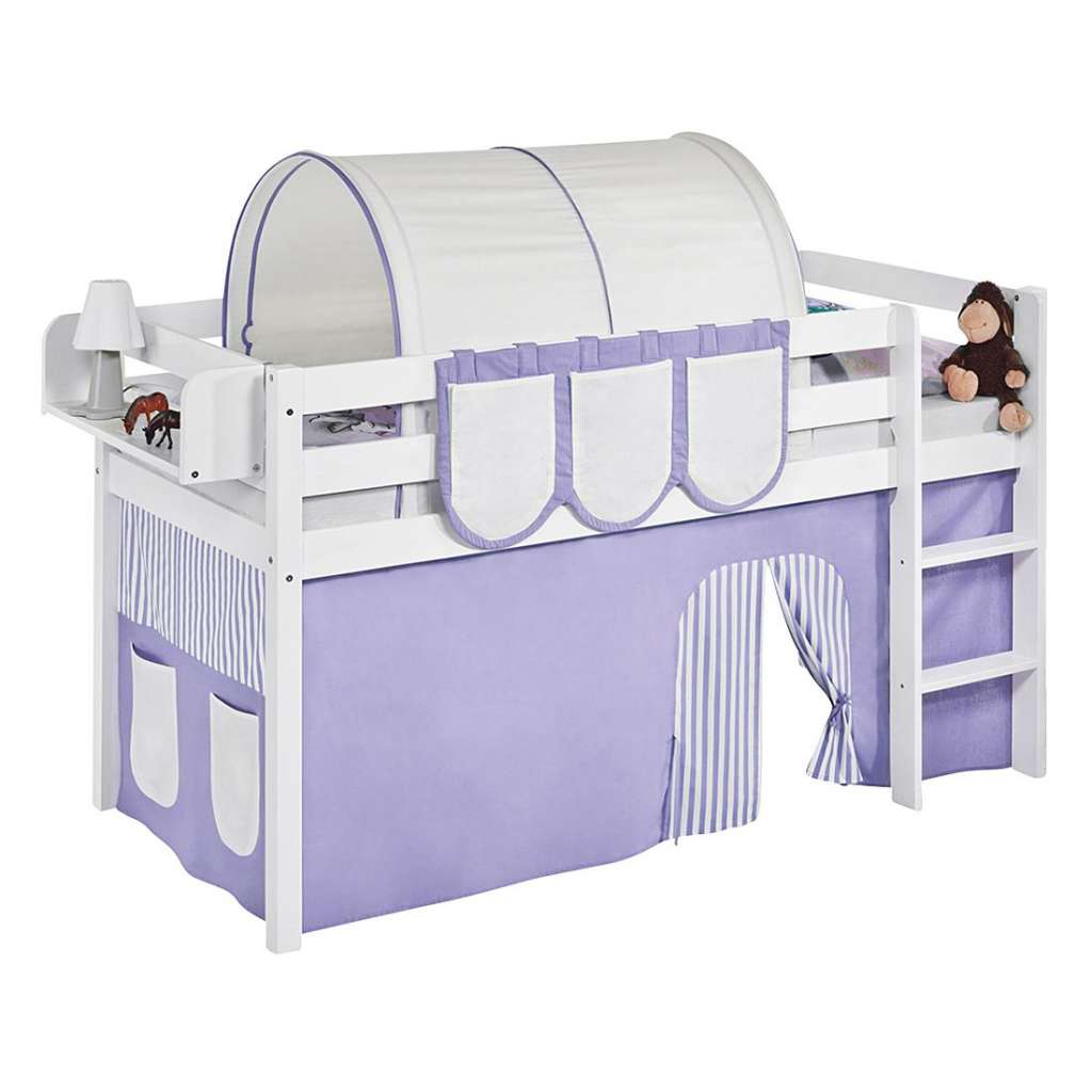 home24 Spielbett JELLE Lila Beige