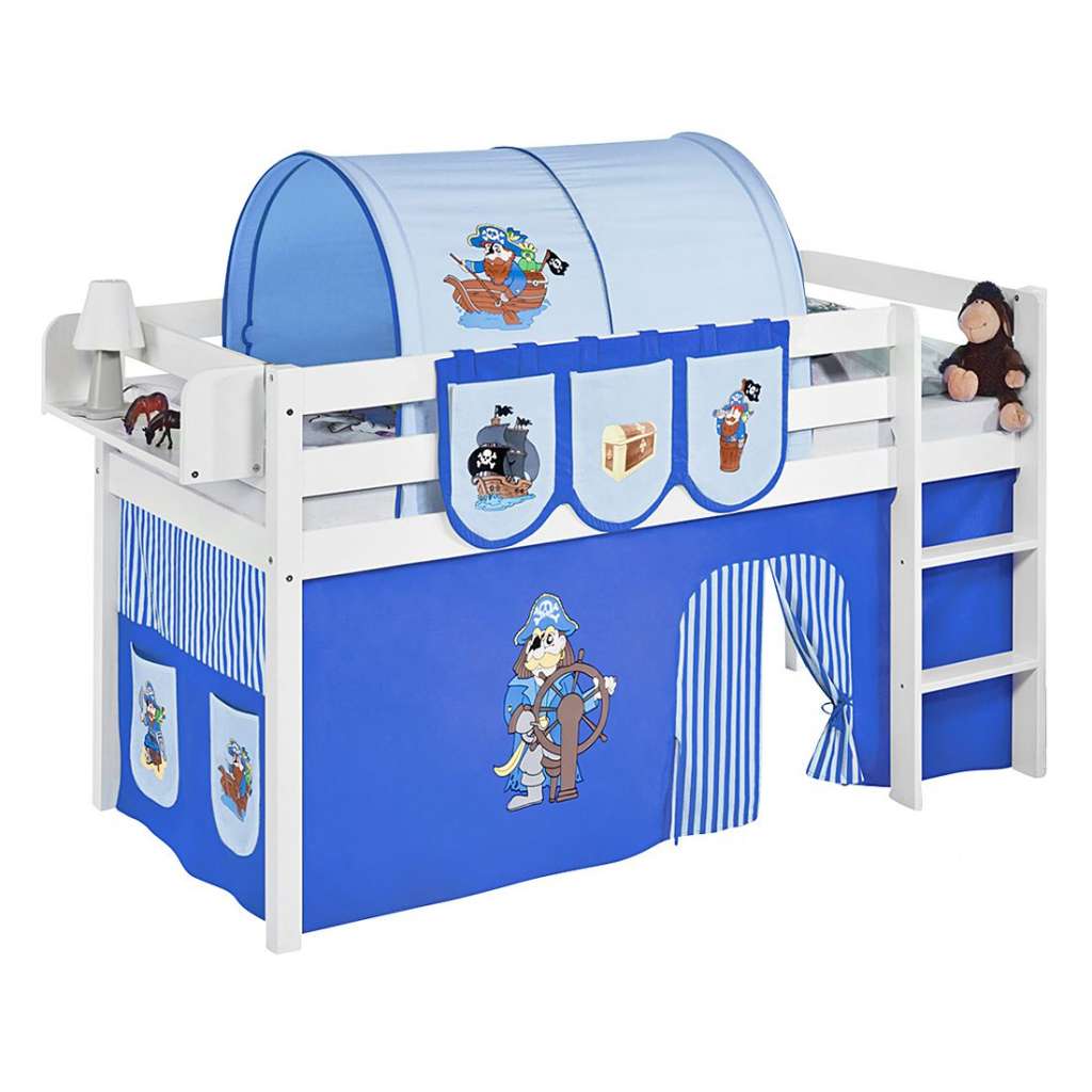 home24 Spielbett JELLE Pirat Blau