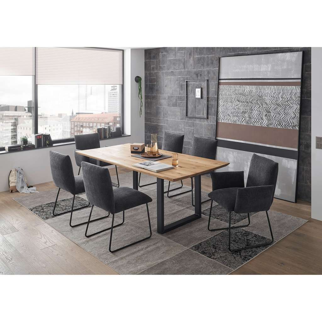 home24 Armlehnenstuhl Malaville (2er-Set)