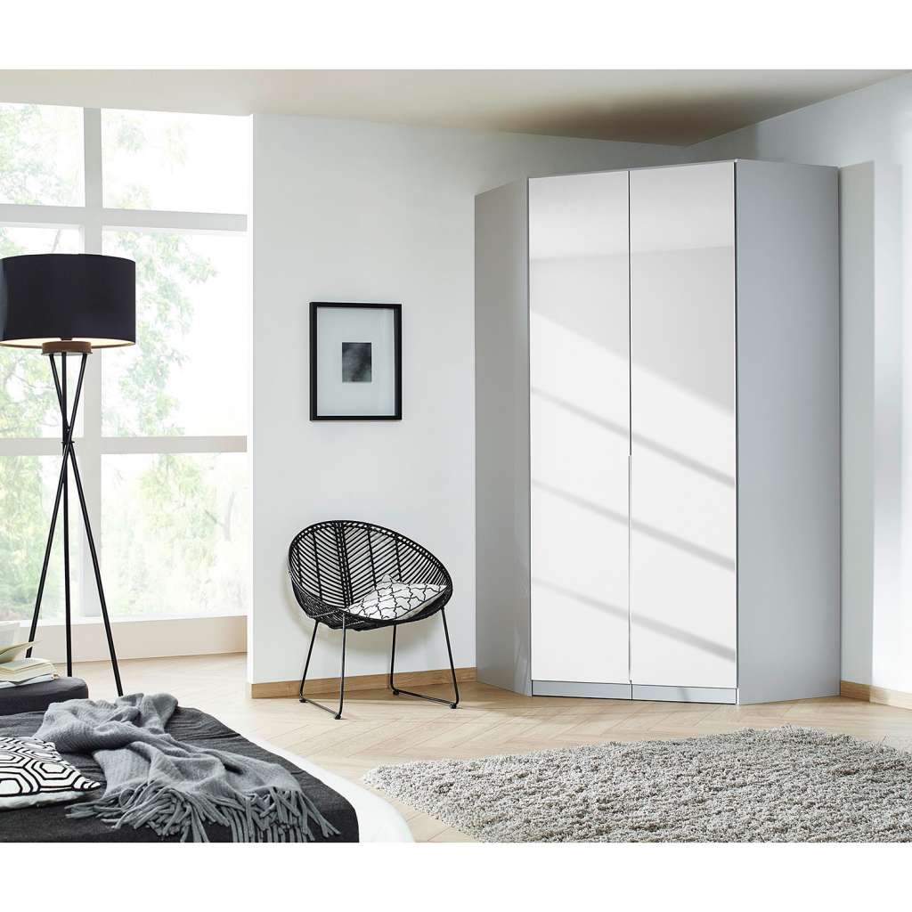 home24 Drehtüren-Eckschrank Alabama I