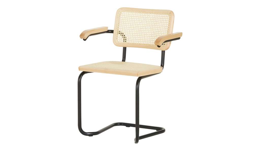 Schwingstuhl  Manuel ¦ holzfarben Stühle > Freischwinger - Höffner