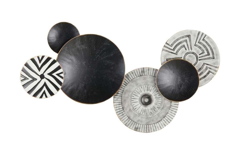 Wanddekoration  Boho ¦ schwarz ¦ Metall Dekoration > Dekoartikel - Höffner