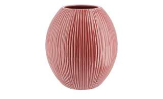 Vase ¦ rosa/pink ¦ Keramik Ø: 20 Dekoration > Vasen - Höffner