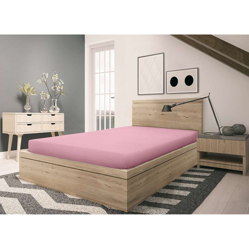 home24 Feinbiber Spannbettlaken Refibra