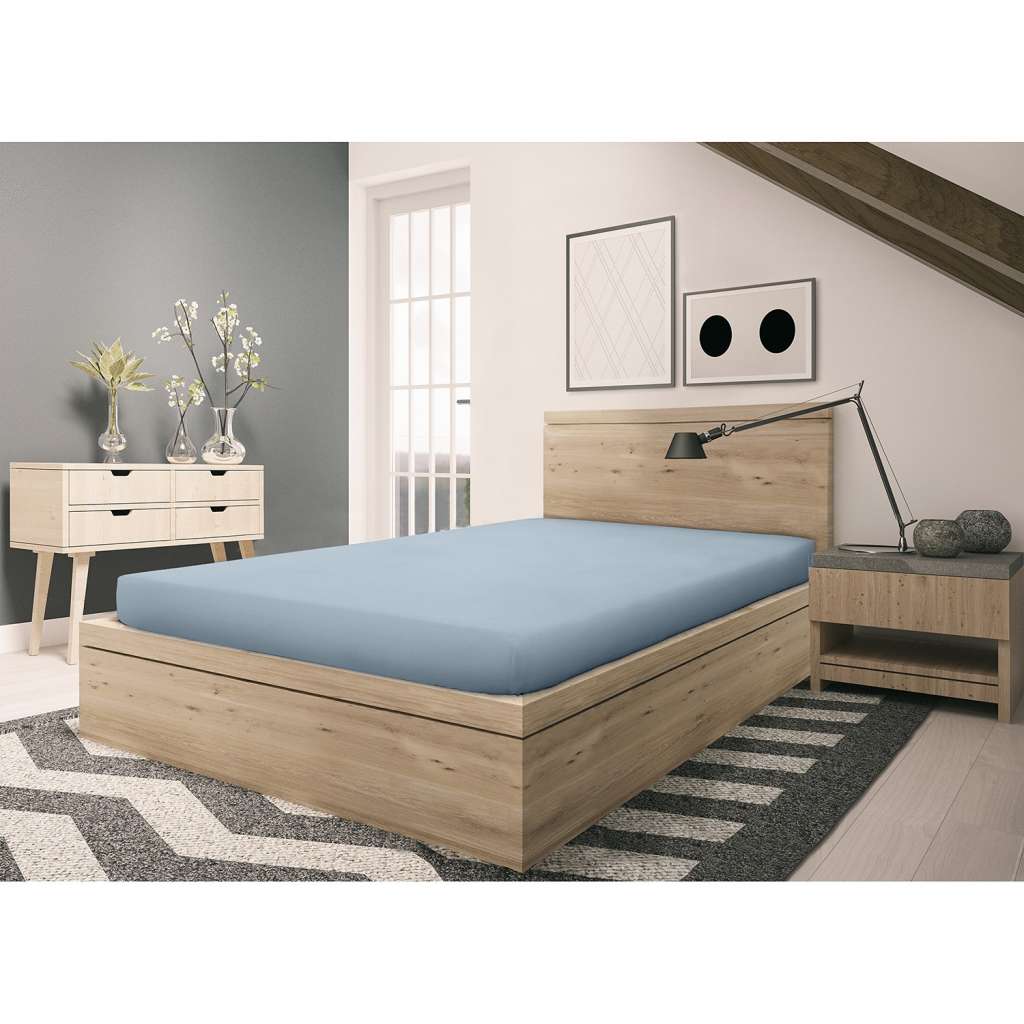 home24 Feinbiber Spannbettlaken Gots