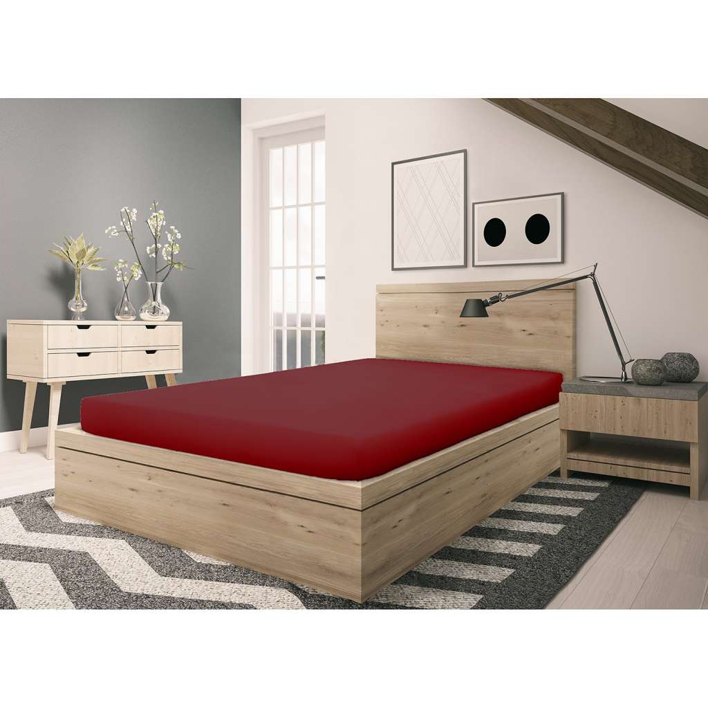 home24 Feinbiber Spannbettlaken Refibra