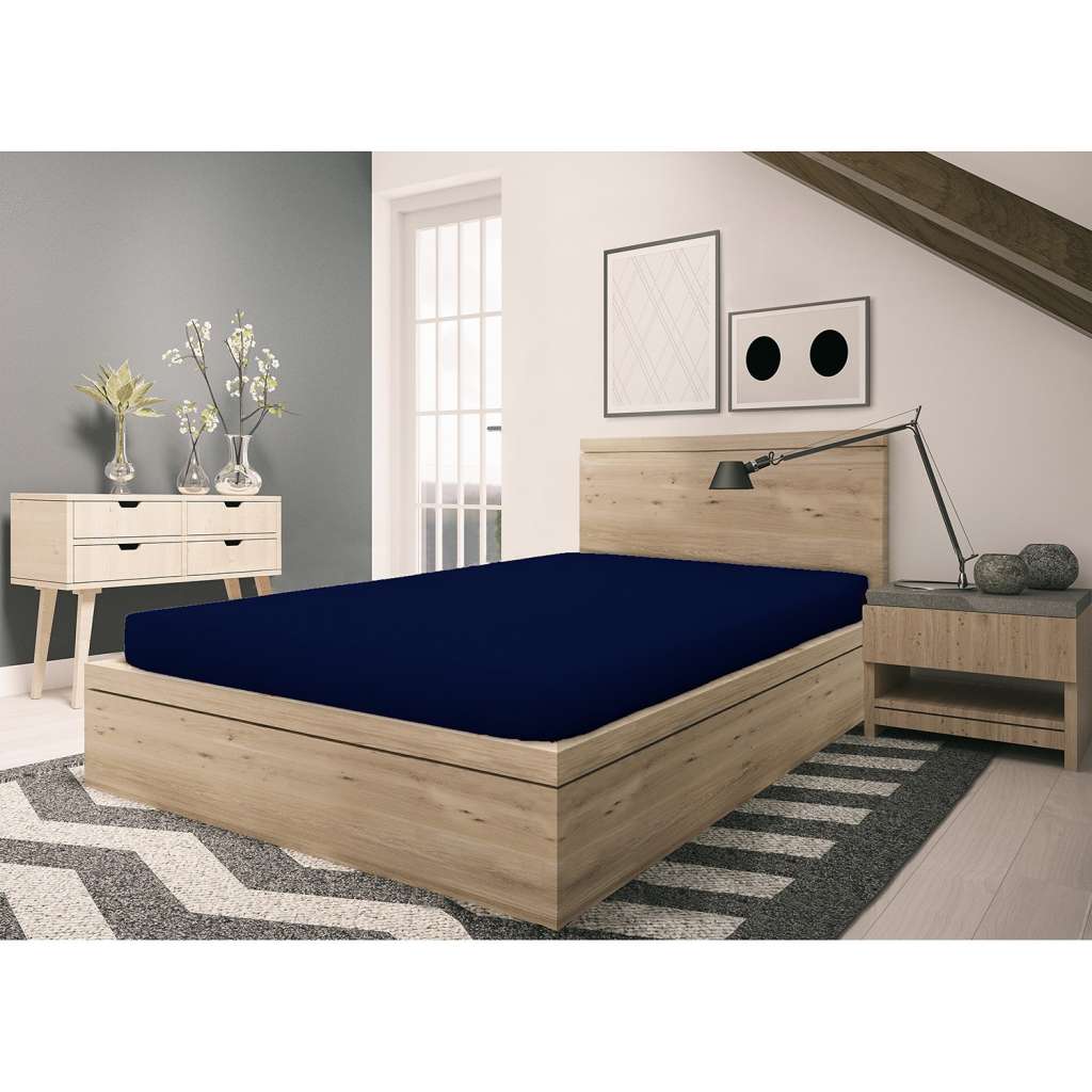 home24 Feinbiber Spannbettlaken Refibra
