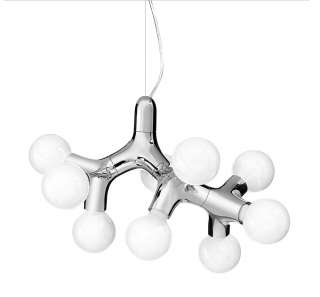 Next - DNA Triple Pendelleuchte - kupfer - indoor