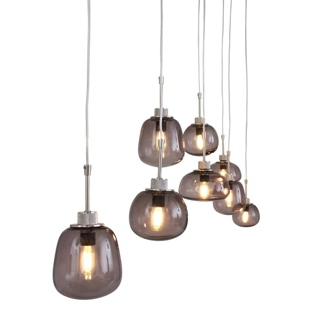 home24 LED-Pendelleuchte Bollique I