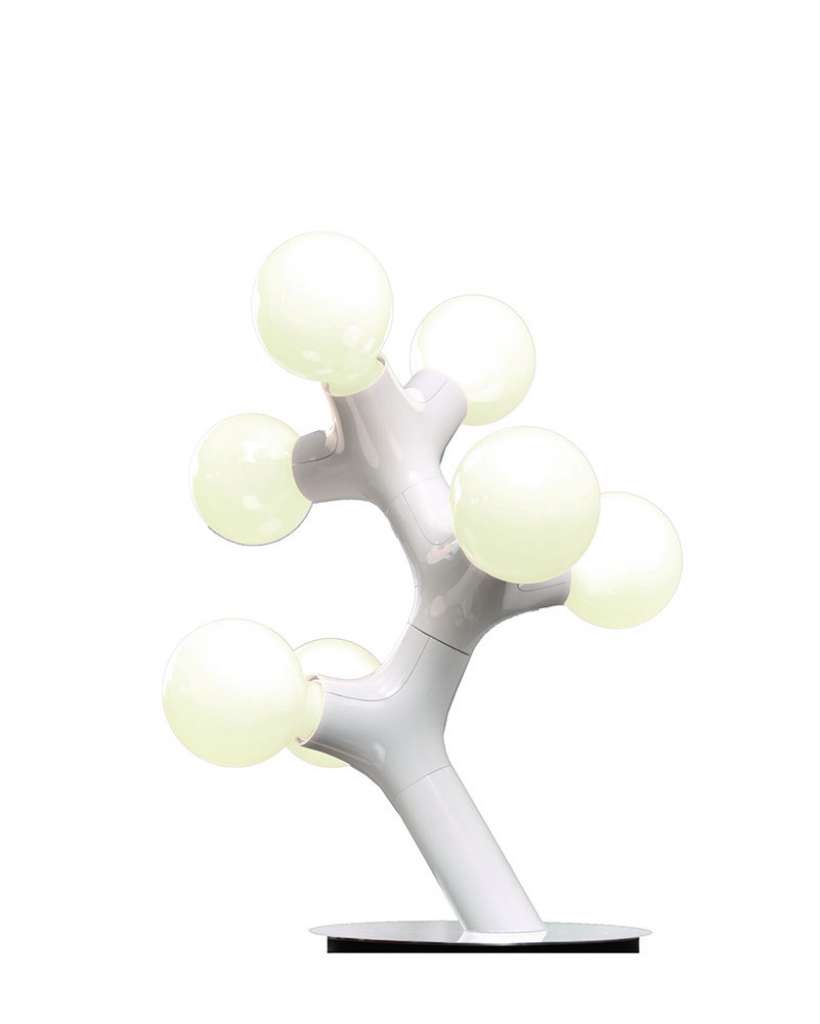 Next - DNA Tischleuchte - chrom - indoor