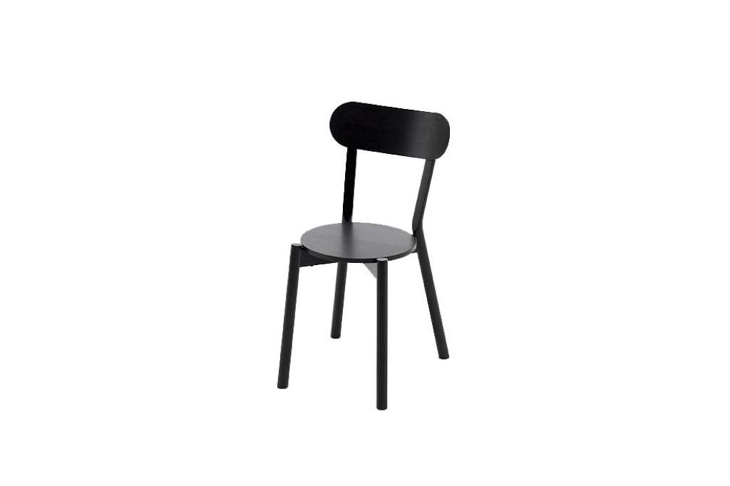 Karimoku - Castor Stuhl - Eiche schwarz - indoor
