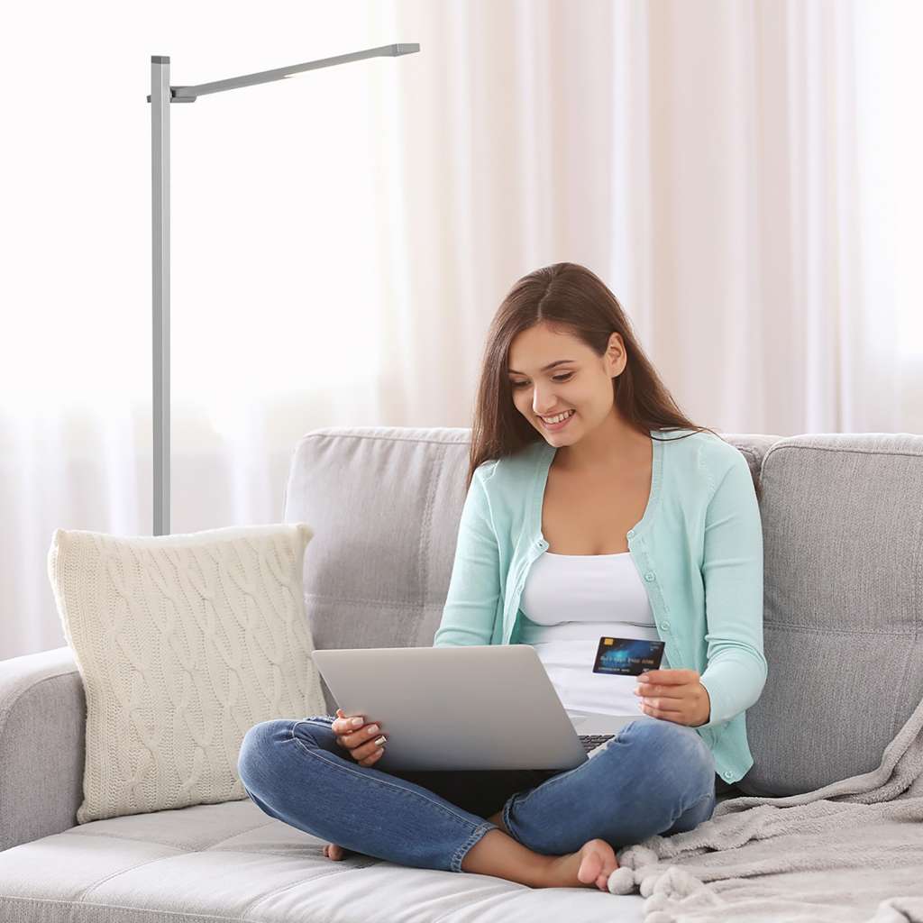 home24 LED-Stehleuchte Stekk