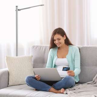 home24 LED-Stehleuchte Stekk