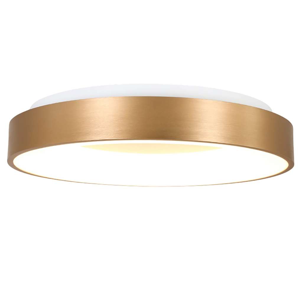 home24 LED-Deckenleuchte Ringlede