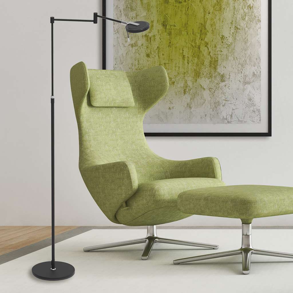 home24 LED-Stehleuchte Turound IV