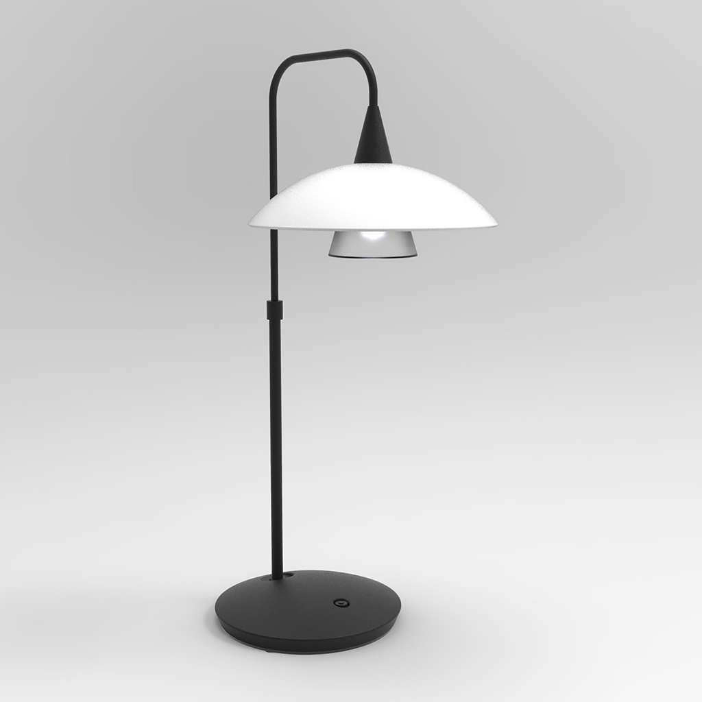 home24 LED-Tischleuchte Tallerken II