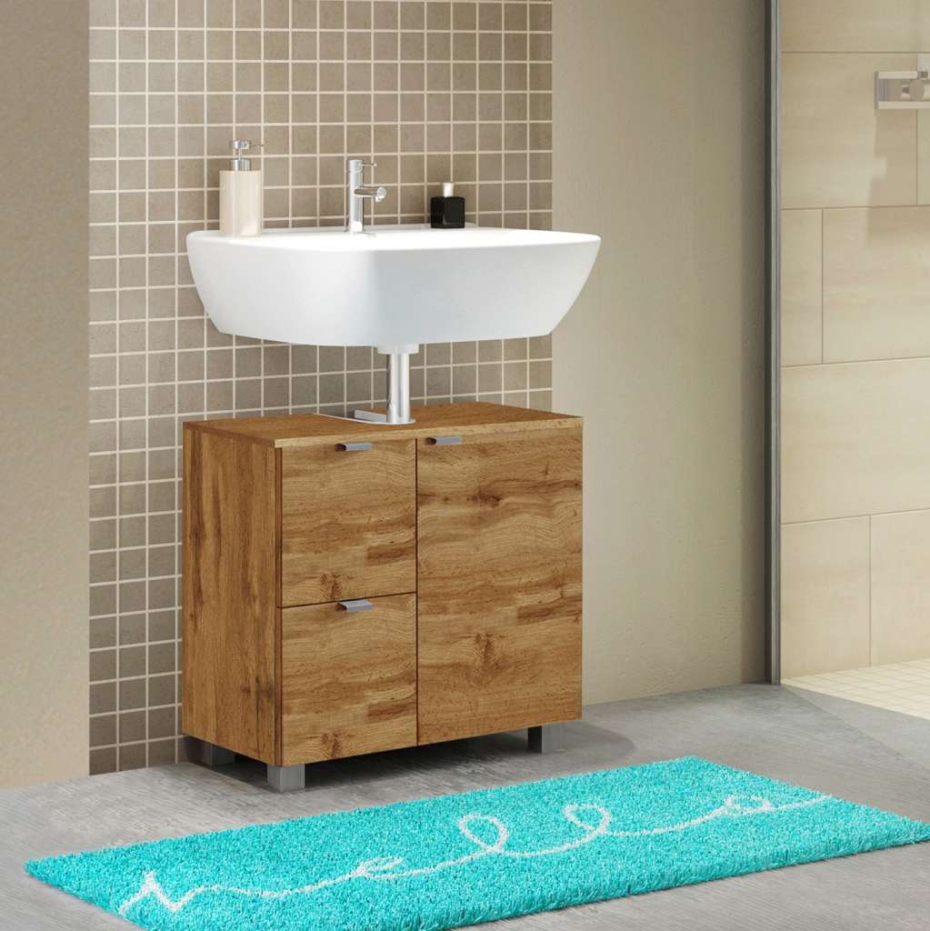 home24 Waschbeckenunterschrank Suba