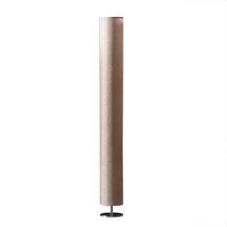 Stehlampe in Beige rund