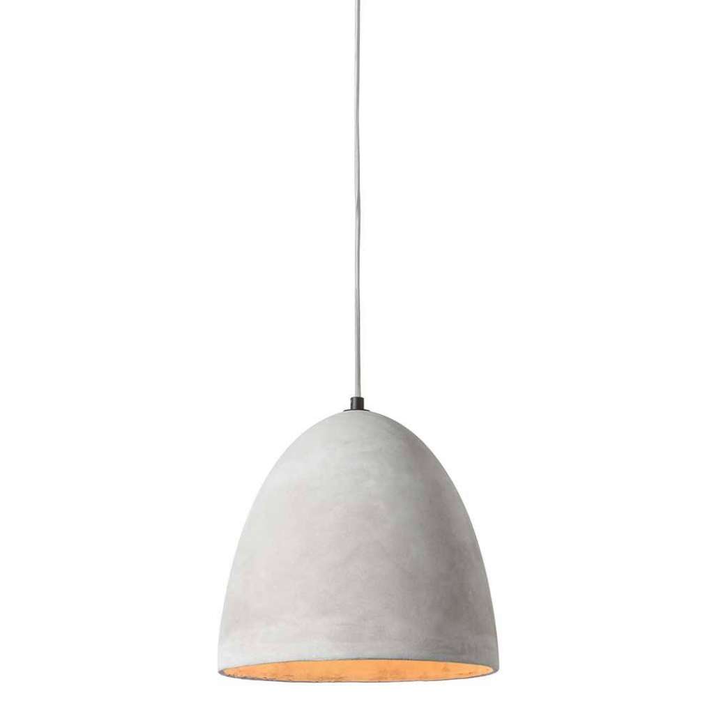 Hängeleuchte aus Beton und Metall Skandi Design