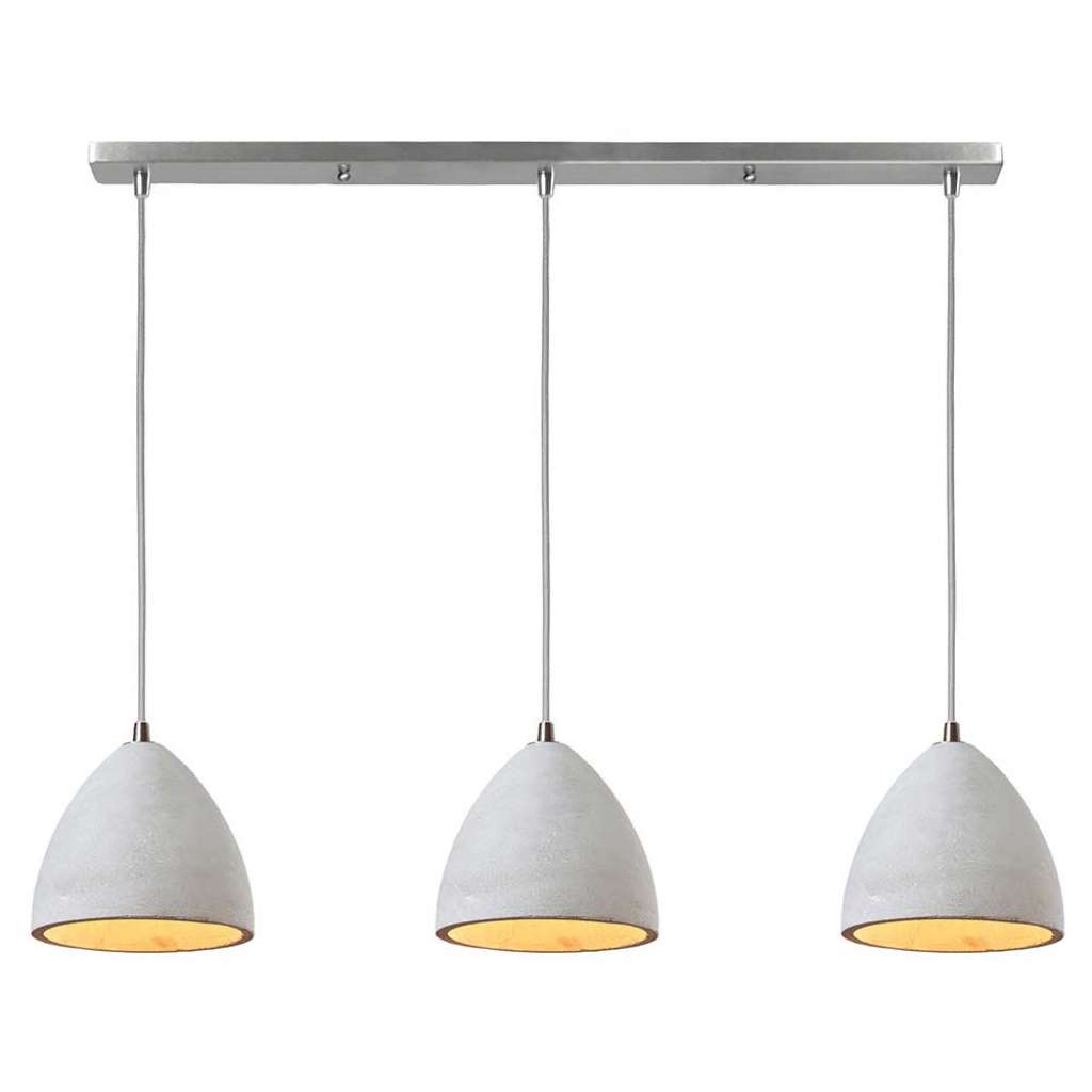 Deckenleuchte modern Beton Grau