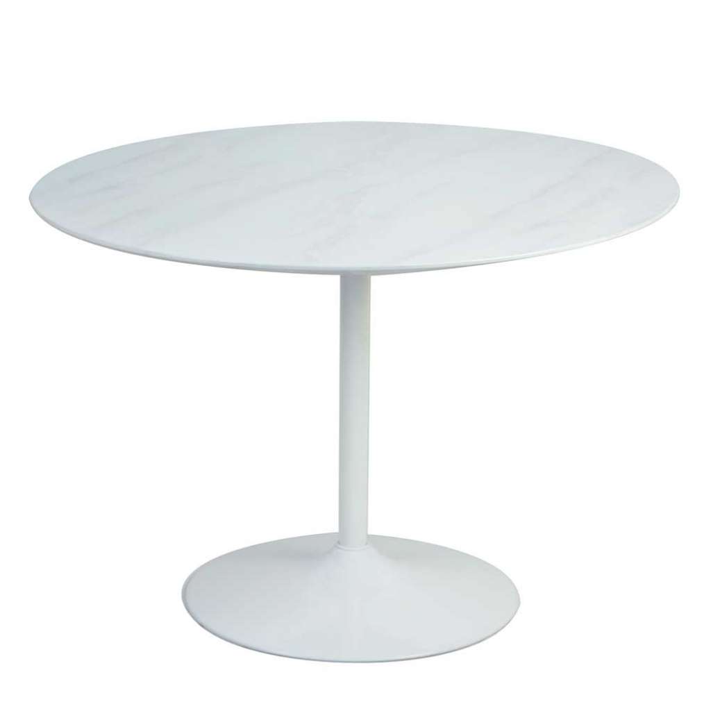 Esszimmer Tisch rund Weiß