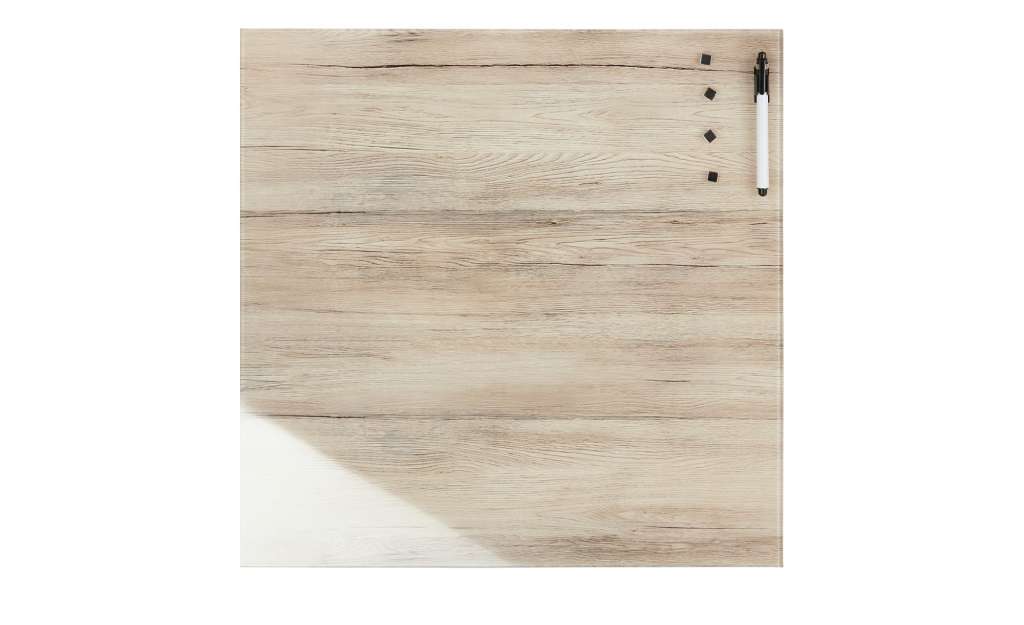 Memoboard 50x50 cm  Wood (Braun) Dekoration > Bilder & Schilder - Höffner