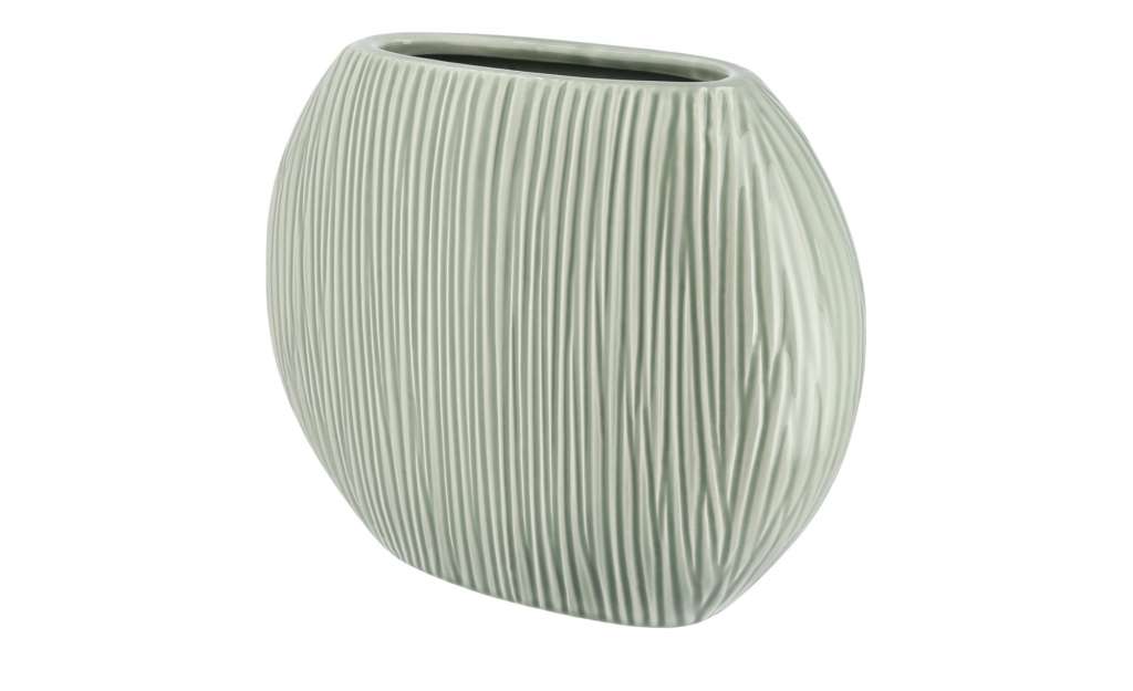 Vase ¦ grün ¦ Keramik Dekoration > Vasen - Höffner