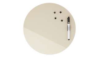 Memoboard Ø 30 cm ¦ beige Ø: 30 Dekoration > Bilder & Schilder - Höffner