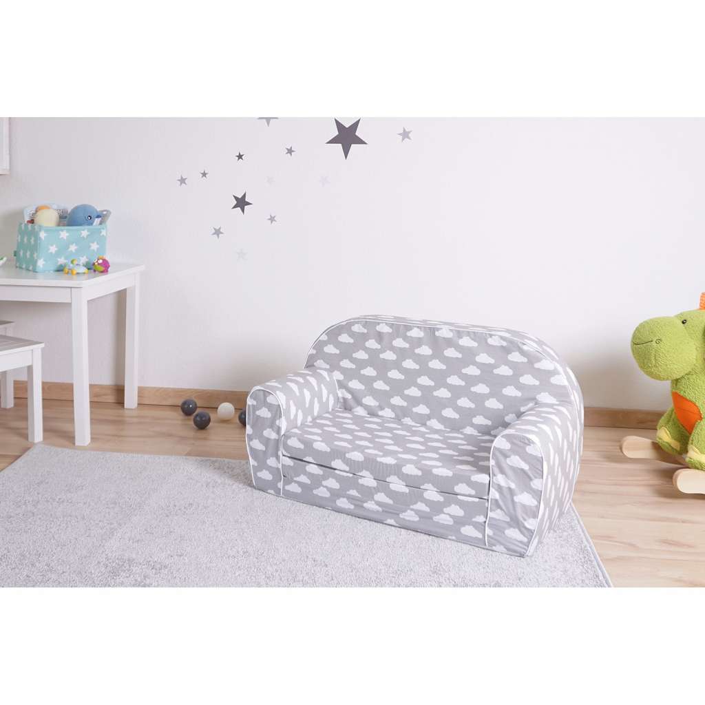 home24 Kindersofa White Clouds