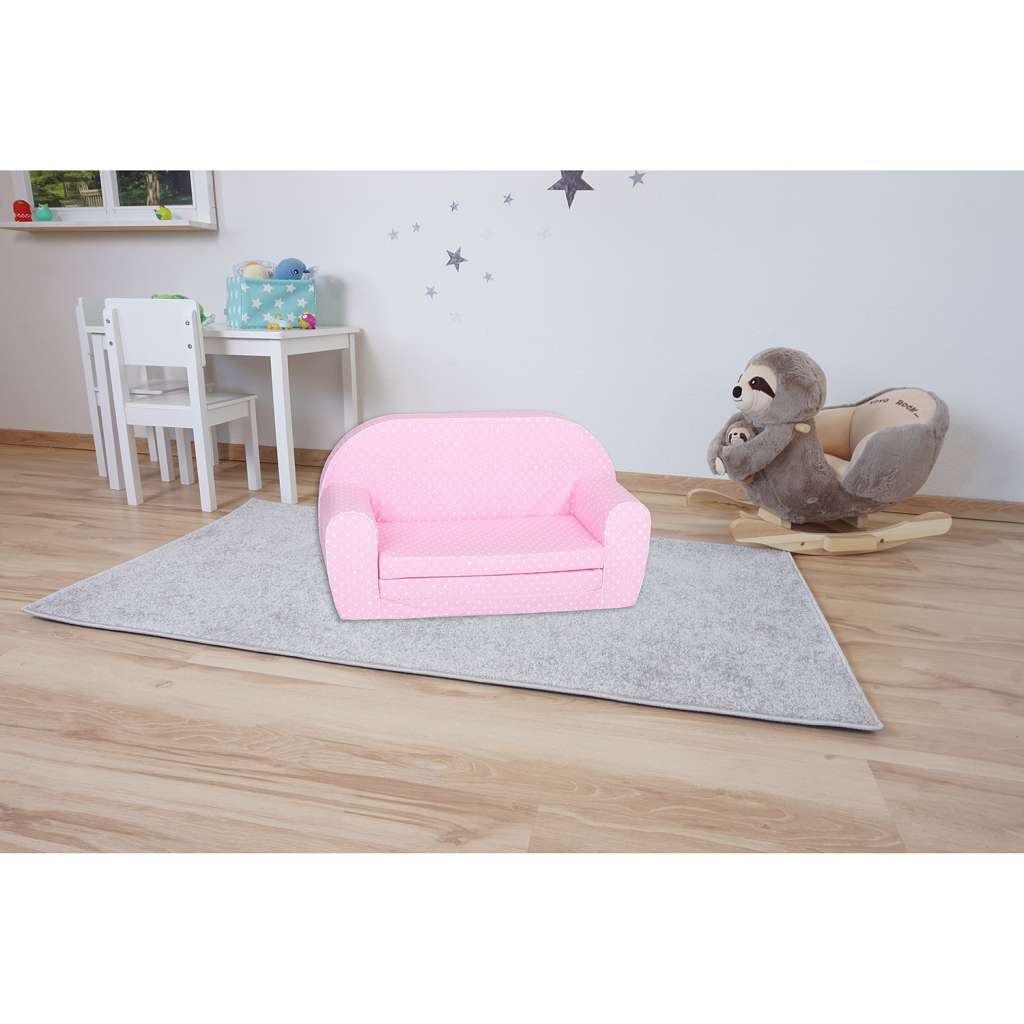 home24 Kindersofa White Dots