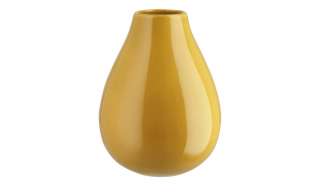 Vase ¦ gelb ¦ Keramik Ø: 14 Dekoration > Vasen - Höffner