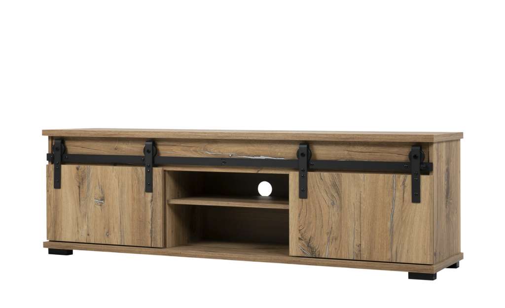 TV-Lowboard  Mangano ¦ holzfarben TV- & Media Möbel > TV-Racks - Höffner