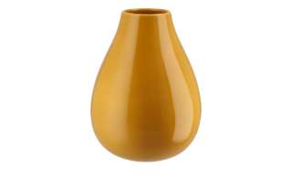 Vase ¦ gelb ¦ Keramik Ø: 18 Dekoration > Vasen - Höffner