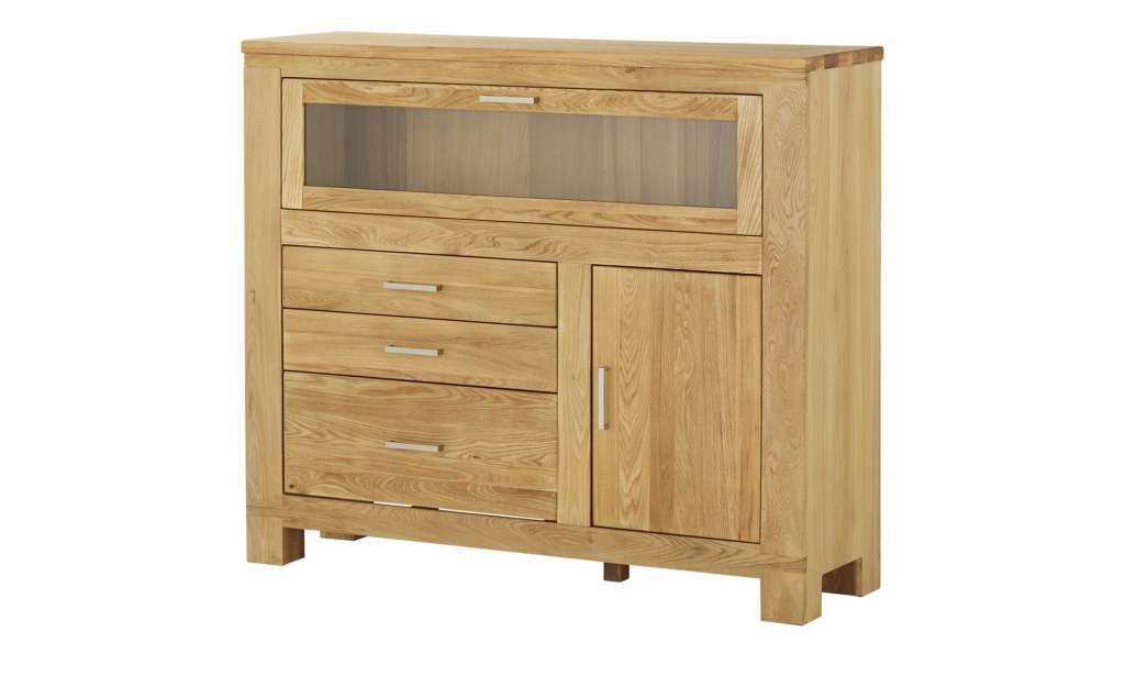 Highboard  Damar ¦ holzfarben Kommoden & Sideboards > Highboards - Höffner