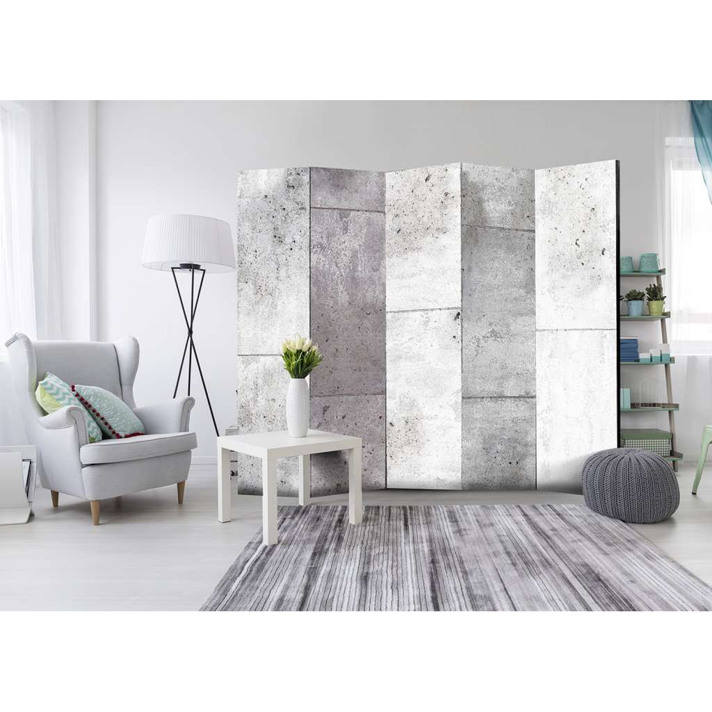 home24 Paravent Concretum murum (5-teilig)