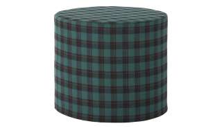 LAVIDA Pouf  Karo ¦ grün Polstermöbel > Hocker > Sitzpouf - Höffner