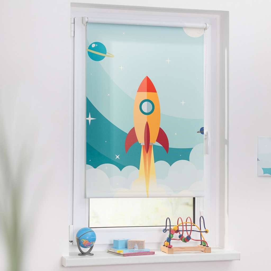 home24 Klemmfix Rollo Rakete
