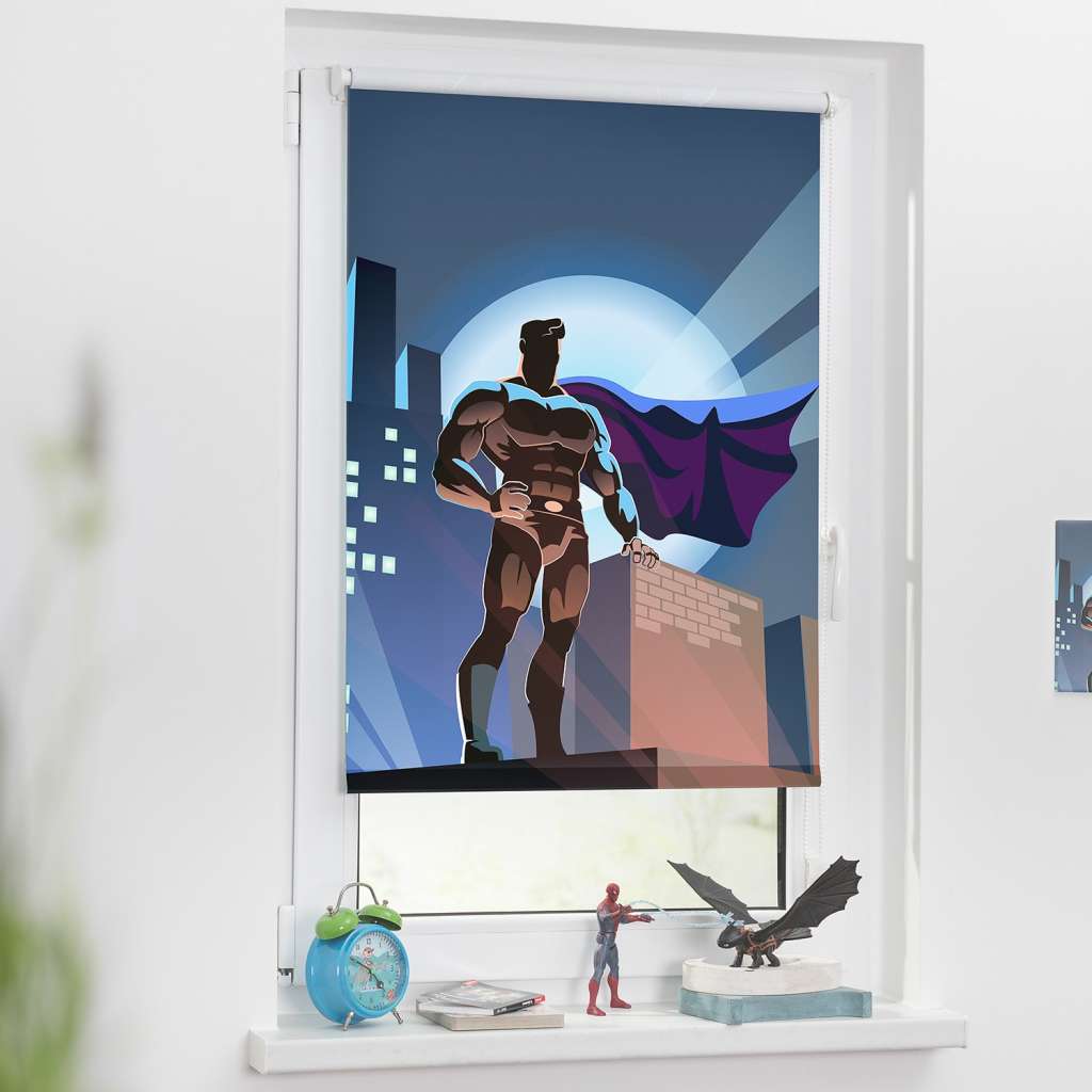 home24 Klemmfix Rollo Superhero