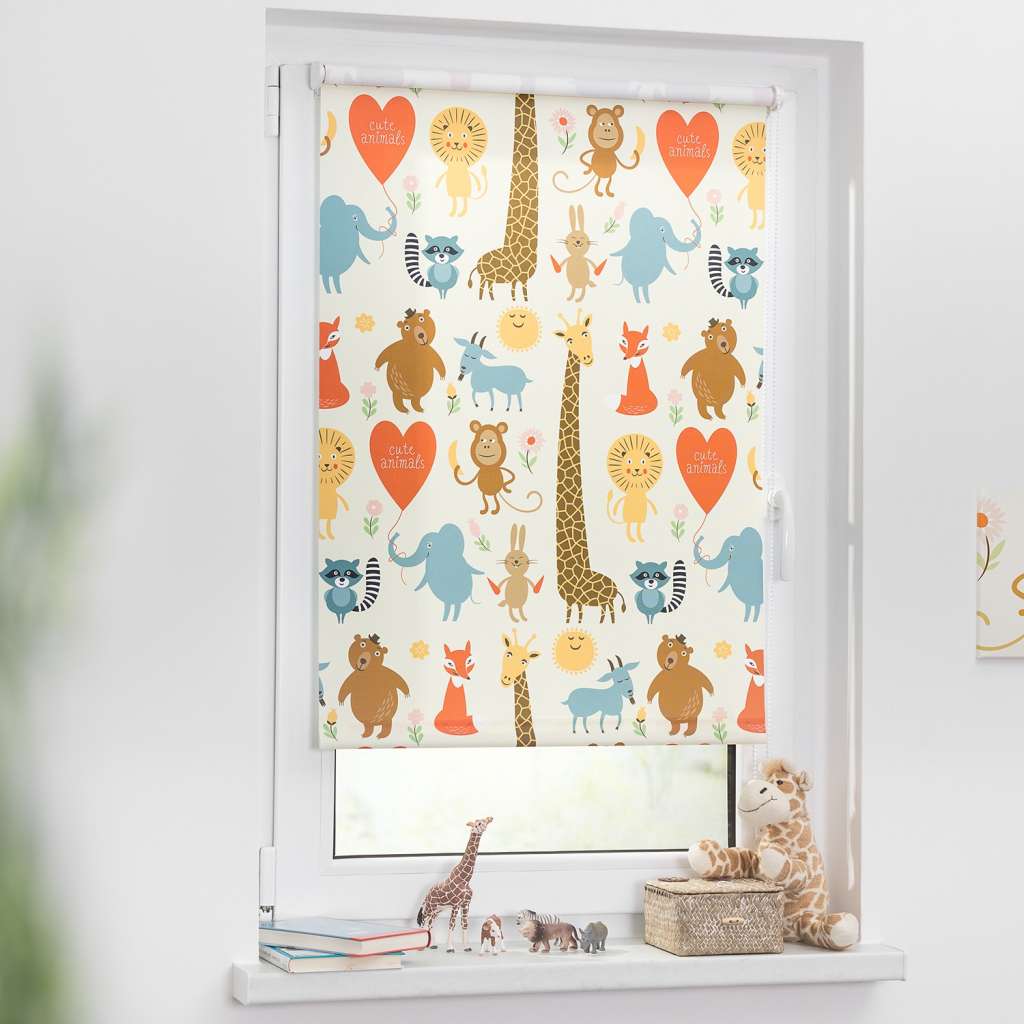 home24 Klemmfix Rollo Cute Animals