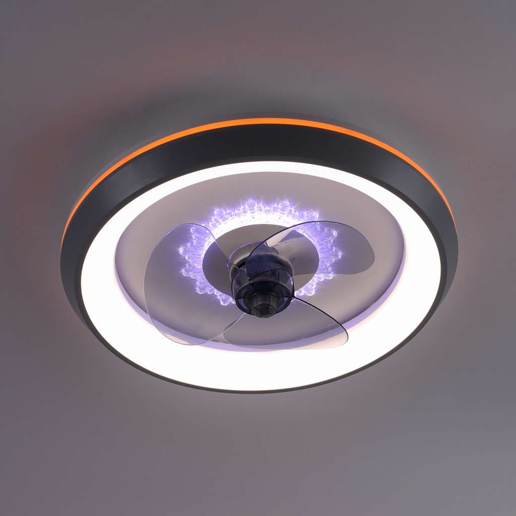 home24 LED-Deckenventilator Bastian