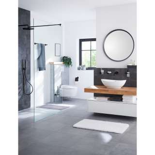 home24 Handtuchstange Apollo Nero