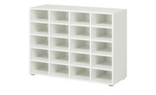 Regal  Bondo ¦ weiß Regale > Bücherregale - Höffner