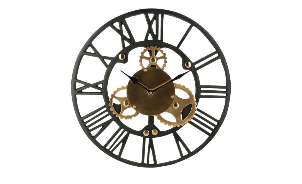 Wanduhr ¦ schwarz Ø: 35 Dekoration > Uhren & Wetterstationen - Höffner