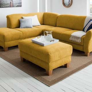 home24 Polsterhocker Cebu Webstoff