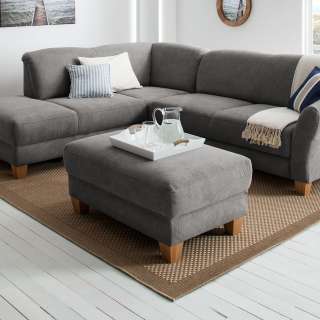 home24 Polsterhocker Cebu Webstoff