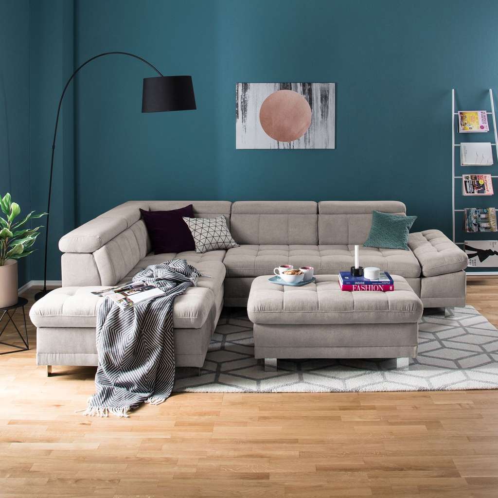 home24 Polsterhocker Ayna