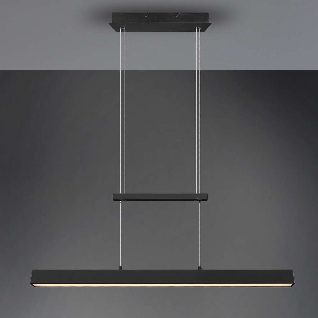 home24 LED-Pendelleuchte Paros