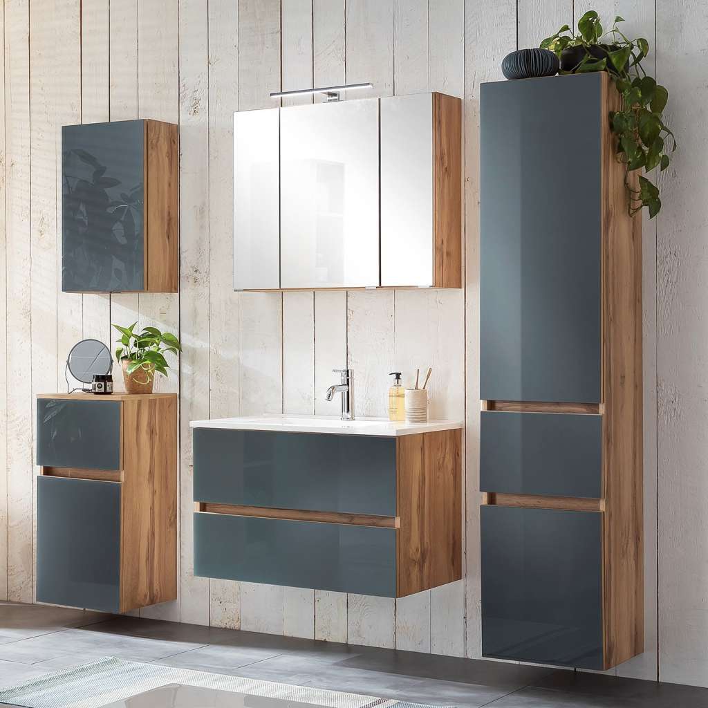 home24 Badezimmerset Tira V (5-teilig)