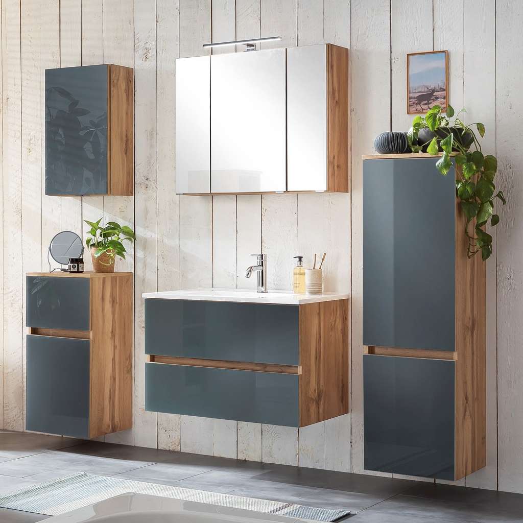 home24 Badezimmerset Tira IV (5-teilig)
